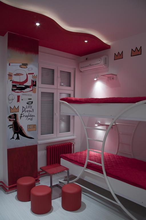Pop Art Hostel Belgrad Cameră foto